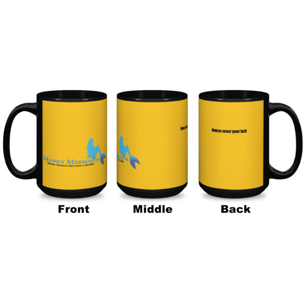 Custom Design - Coffee Mug - 15 oz - Black APPROVAL