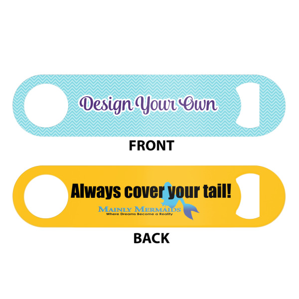 Custom Design - Bar Bottle Opener - White - Approval