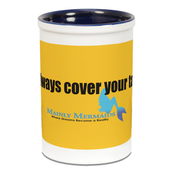 Custom Design - Pencil Holder - Blue