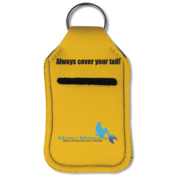 Custom Design - Sanitizer Holder Keychain - Small (Front Flat)