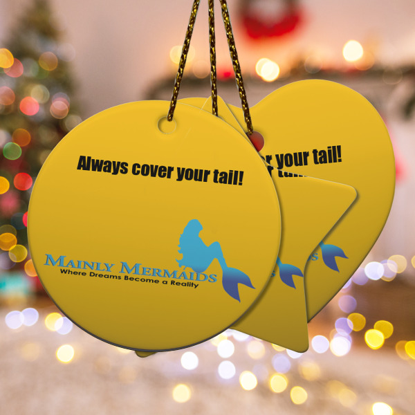 Custom Design Your Own Ceramic Ornament