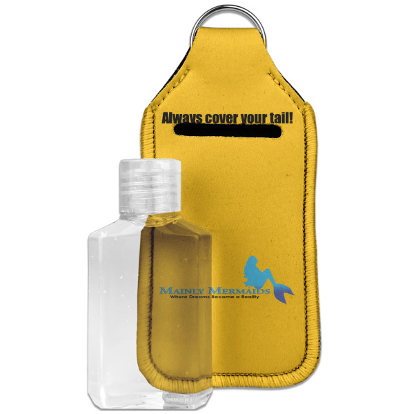 Custom Design - Sanitizer Holder Keychain - Large with Case