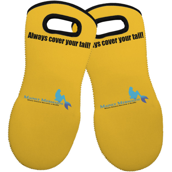 Custom Design - Neoprene Oven Mitt -Set of 2 - Front