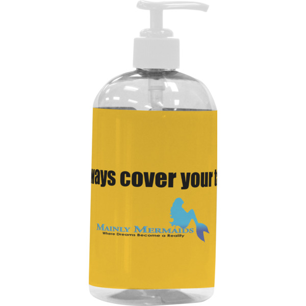 Custom Design - Large Liquid Dispenser (16 oz) - White