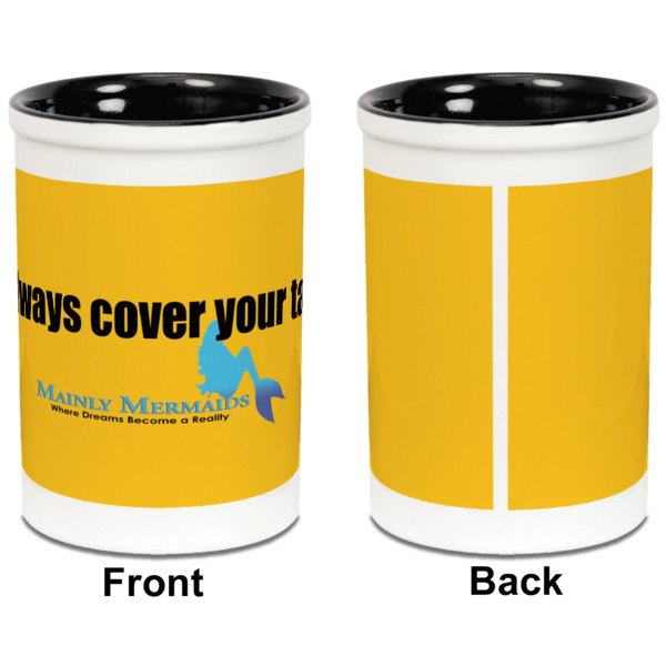 Custom Design - Pencil Holder - Black - approval