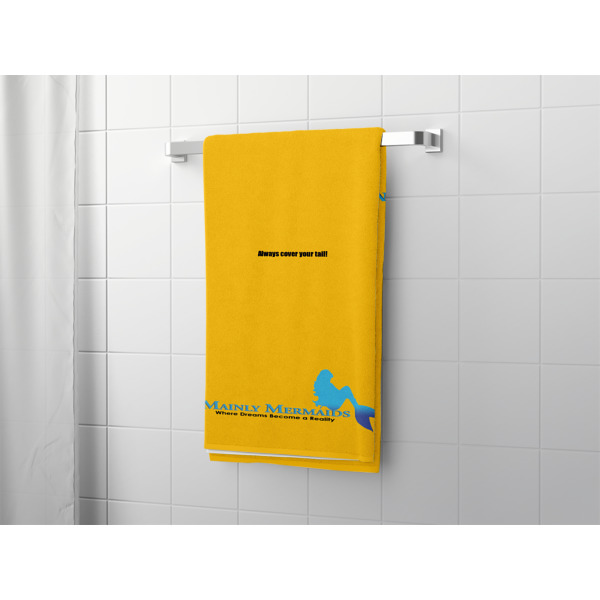 Custom Design - Bath Towel - Lifestyle