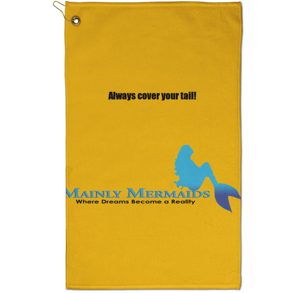 Custom Design Your Own Golf Towel - Poly-Cotton Blend - Small