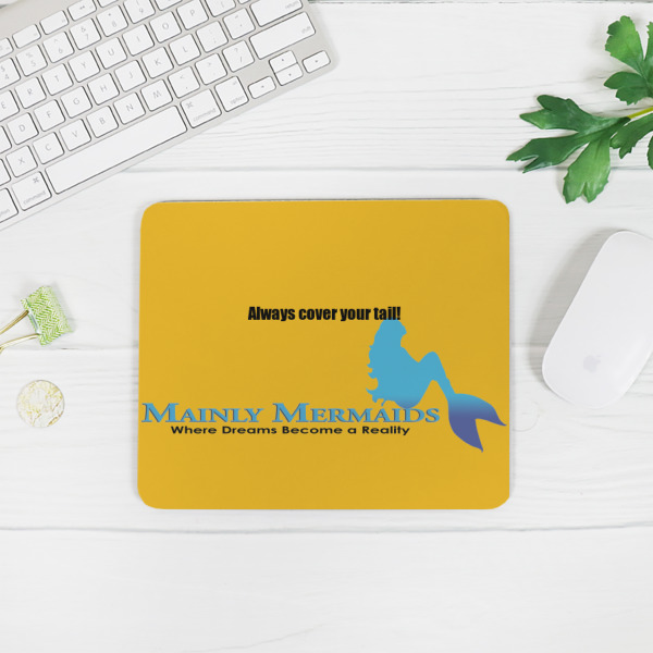 Custom Design - Rectangular Mouse Pad - LIFESTYLE 2