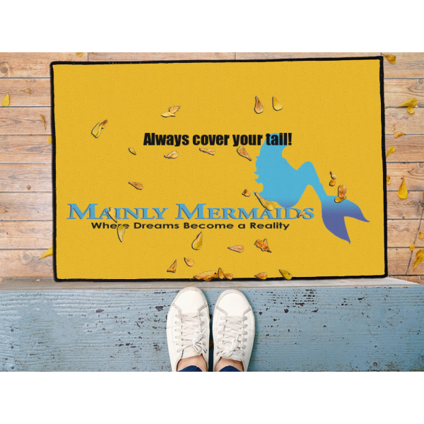 Custom Design - Door Mat - 36"x24" - Lifestyle