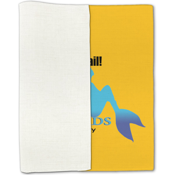 Custom Design - Linen Placemat - Folded Half