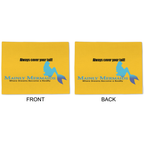 Custom Design - Linen Placemat - APPROVAL (double sided)