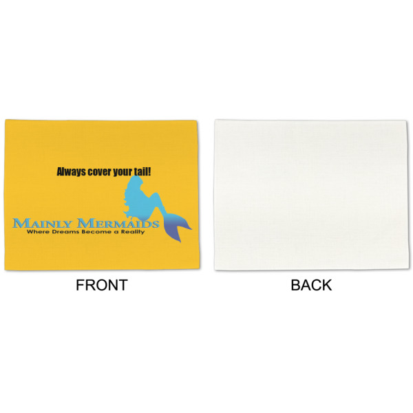 Custom Design - Linen Placemat - APPROVAL Single (single sided)