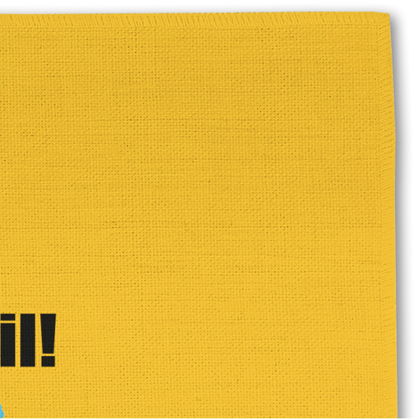 Custom Design - Linen Placemat - Detail