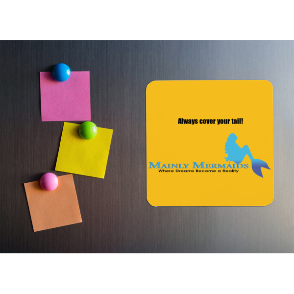 Custom Design - Square Fridge Magnet - LIFESTYLE