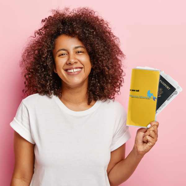 Custom Design - Vinyl Document Holder - LIFESTYLE