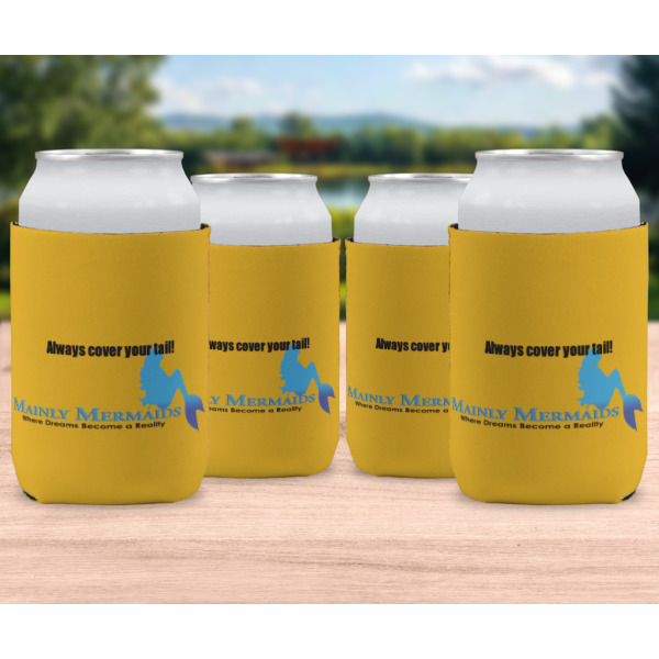 Custom Design - Can Cooler - Standard 12oz - Set of 4 - In Context