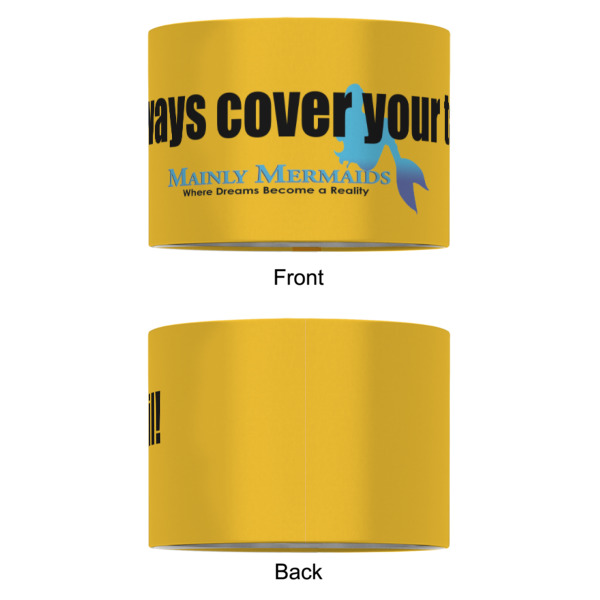 Custom Design - 12" Drum Lampshade - APPROVAL (Fabric)