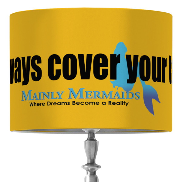 Custom Design Your Own 16" Drum Lamp Shade - Fabric