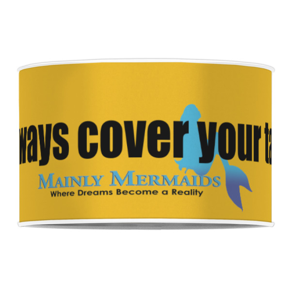 Custom Design - 12" Drum Lampshade - FRONT (Poly Film)