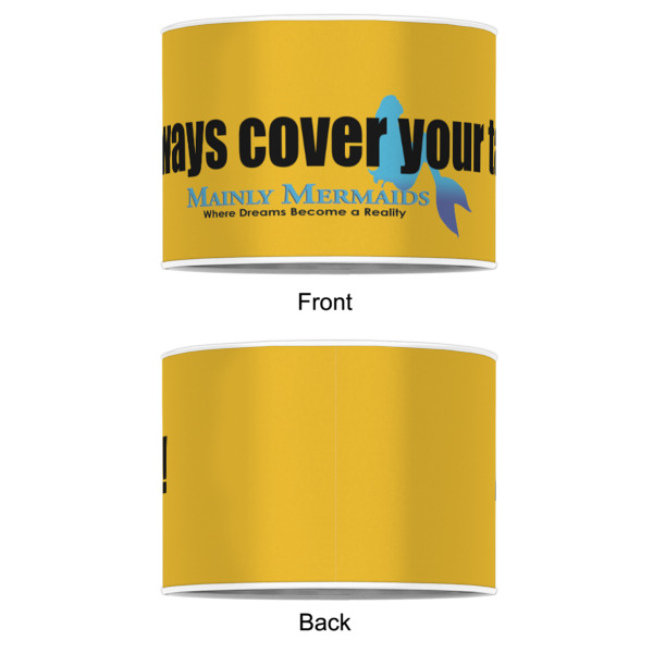 Custom Design - 12" Drum Lampshade - APPROVAL (Poly Film)