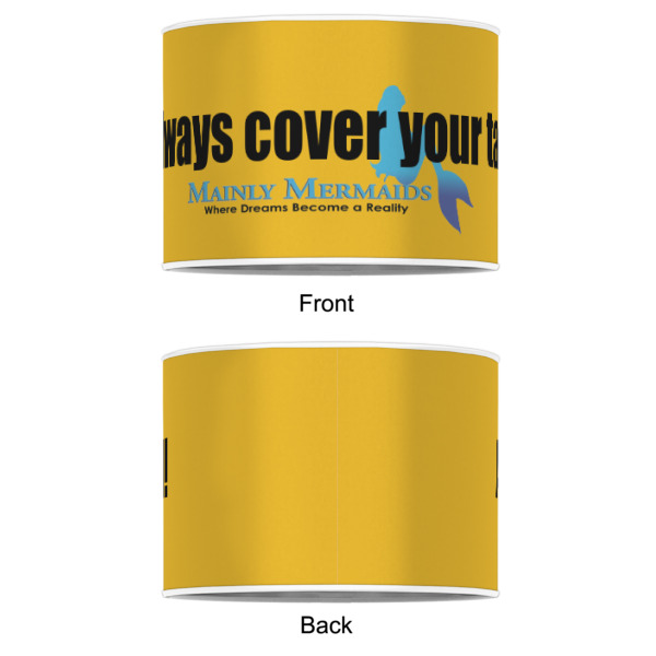 Custom Design - 16" Drum Lampshade - Approval (Poly Film)