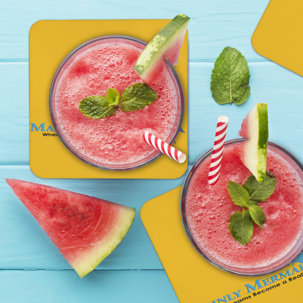 Custom Design - Coaster Set - LIFESTYLE