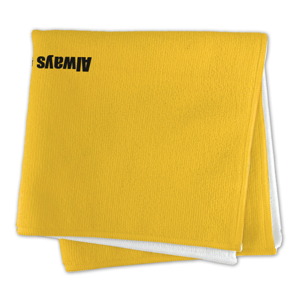 Custom Design - Microfiber Dish Rag - FOLDED (square)