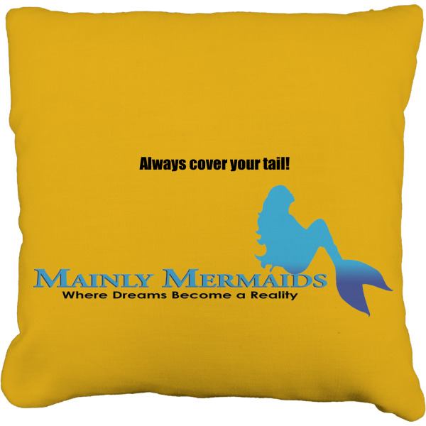 Custom Design Your Own Faux-Linen Throw Pillow 20"