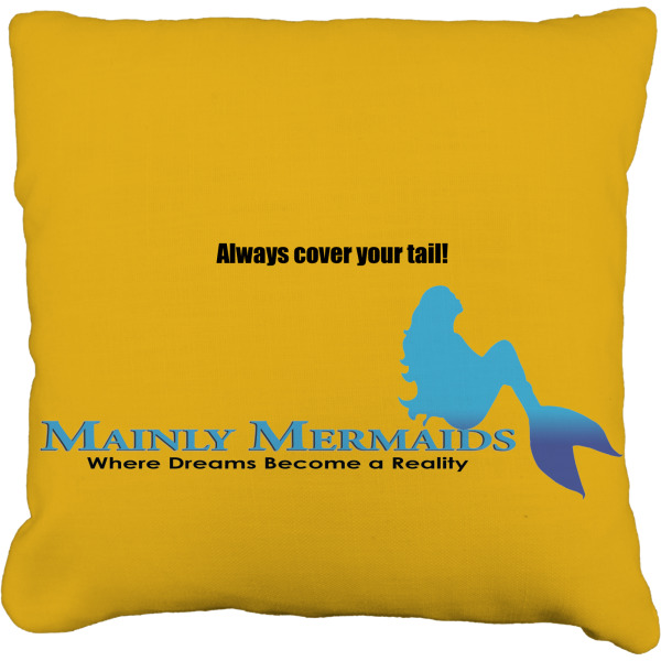 Custom Design Your Own Faux-Linen Throw Pillow 26"