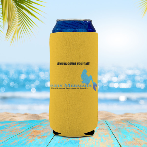 Custom Design - Can Cooler - 16oz - In Context