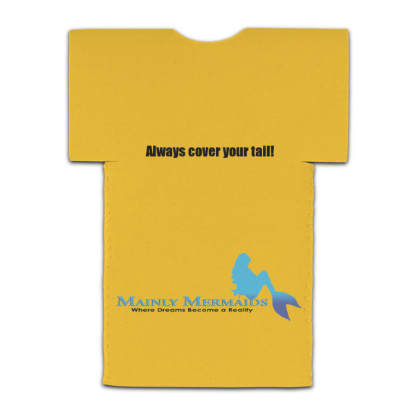 Custom Design - Jersey Bottle Cooler - BACK (flat)