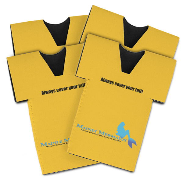 Custom Design - Jersey Bottle Cooler - Set of 4 - MAIN (flat)