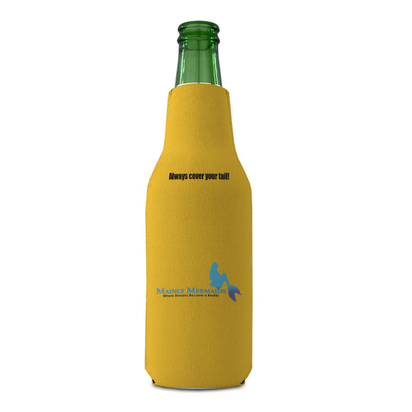 Custom Design - Zipper Bottle Cooler - FRONT (bottle)