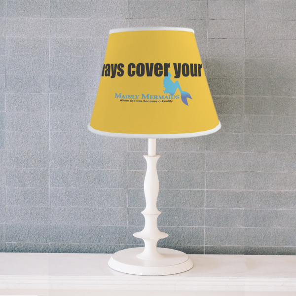 Custom Design - Poly Film Empire Lampshade - Lifestyle