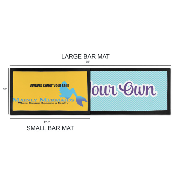 Custom Design - Bar Mats - Sizing Chart