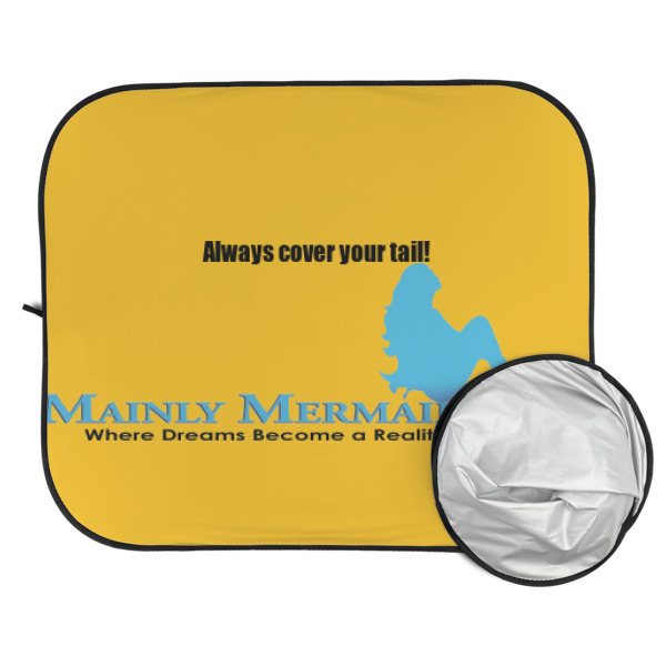 Custom Design - Car Sun Shades - FOLDED & UNFOLDED