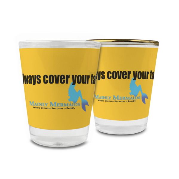 Custom Design Your Own Glass Shot Glass - 1.5 oz