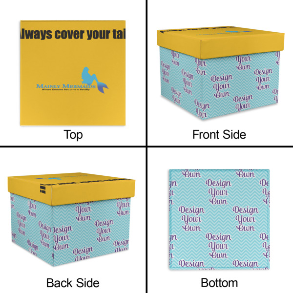 Custom Design - Gift Boxes with Lid - Canvas Wrapped - Medium - Approval