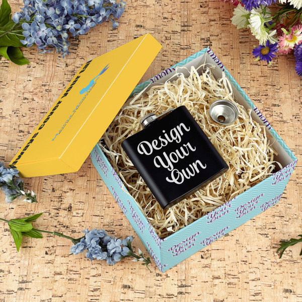 Custom Design - Gift Boxes with Lid - Canvas Wrapped - Large - In Context