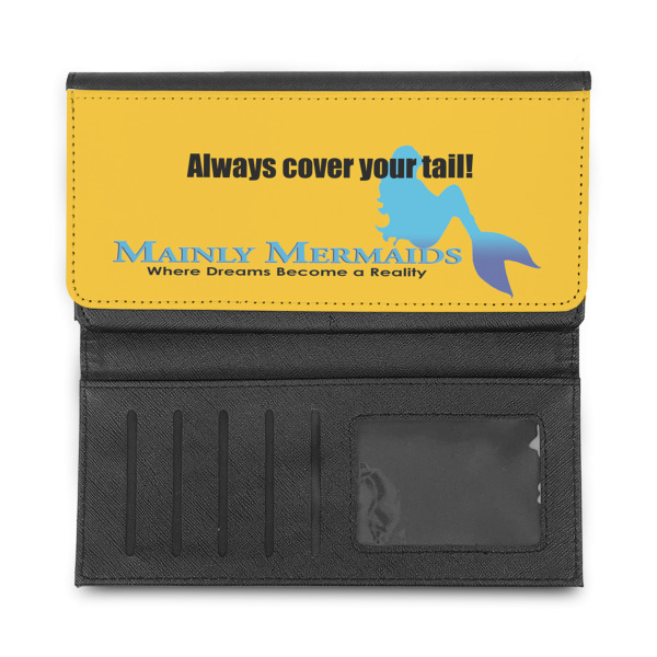 Custom Design - Ladies Wallet - Half Way Open