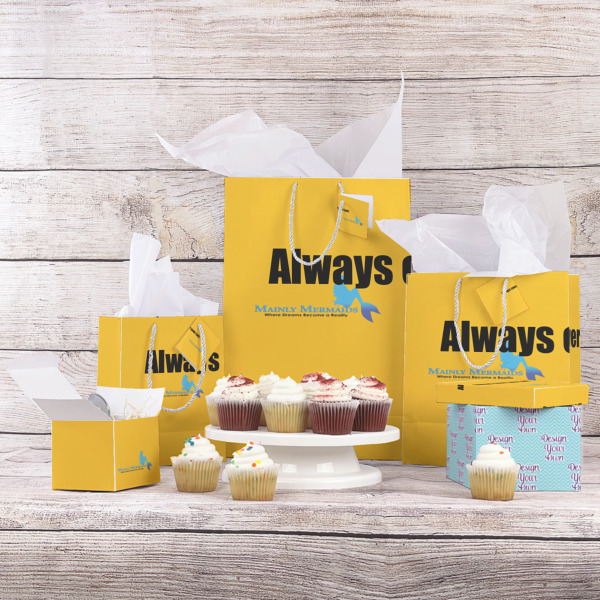 Custom Design - Gift Bags - In Context