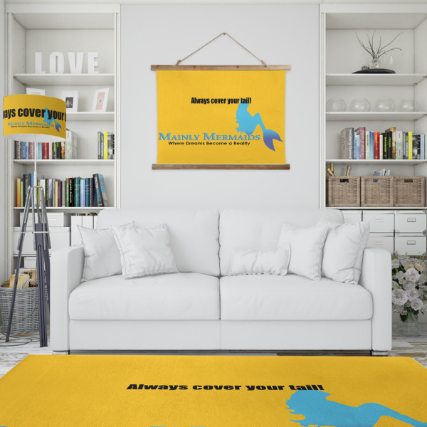 Custom Design - Wall Hanging Tapestry - Landscape - In Context