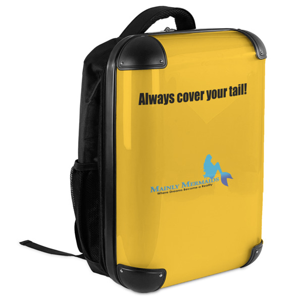 Custom Design - 18" Hard Shell Backpacks - ANGLED VIEW