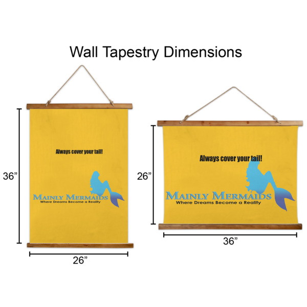 Custom Design - Wall Hanging Tapestries - Parent/Sizing