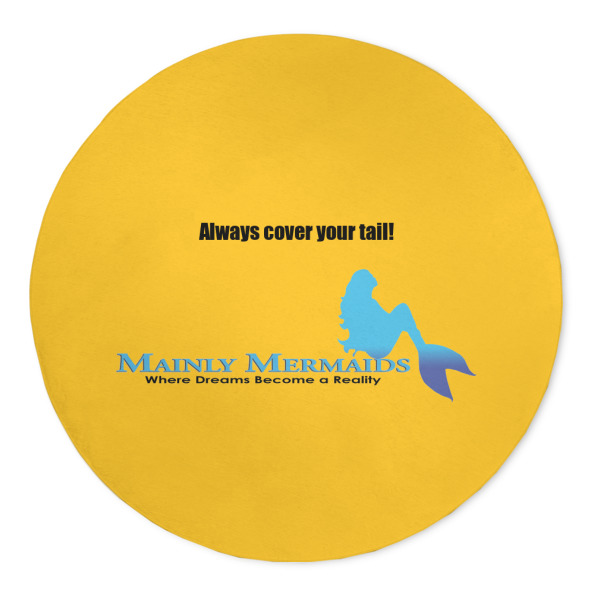 Custom Design Your Own Round Indoor Area Rug - 5' - 60"