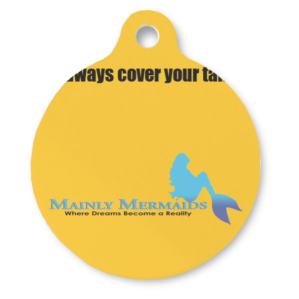 Custom Design Your Own Round Pet ID Tag