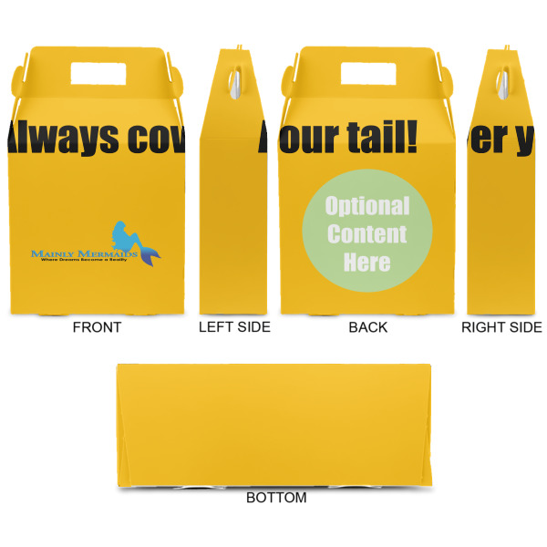 Custom Design - Gable Favor Box - Approval