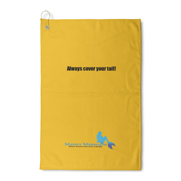 Custom Design Your Own Waffle Weave Golf Towel