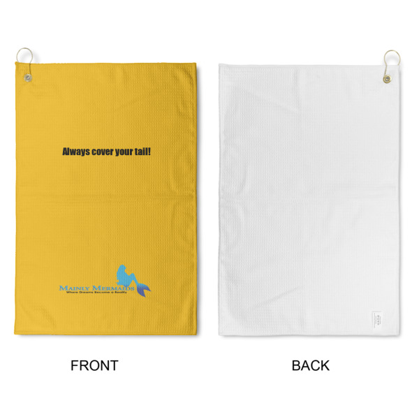 Custom Design - Waffle Weave Golf Towel - Approval