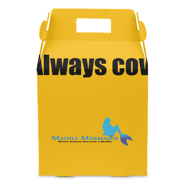 Custom Design - Gable Favor Box - Front